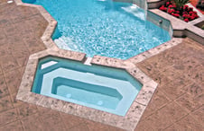 5-sided-geometric-spa-on-pool