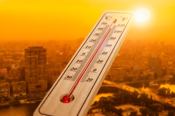 Heat delays thermometer