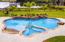 freeform-pool-with-organic-shape-spa