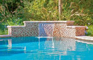 pool-water-features-with-small-pink-and-red-tiles