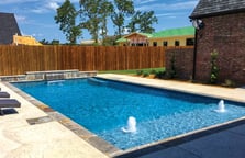 rectangle-pool-with sun-shelf-and-fountains