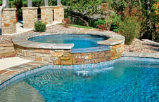 round-spa-on-inground-pool