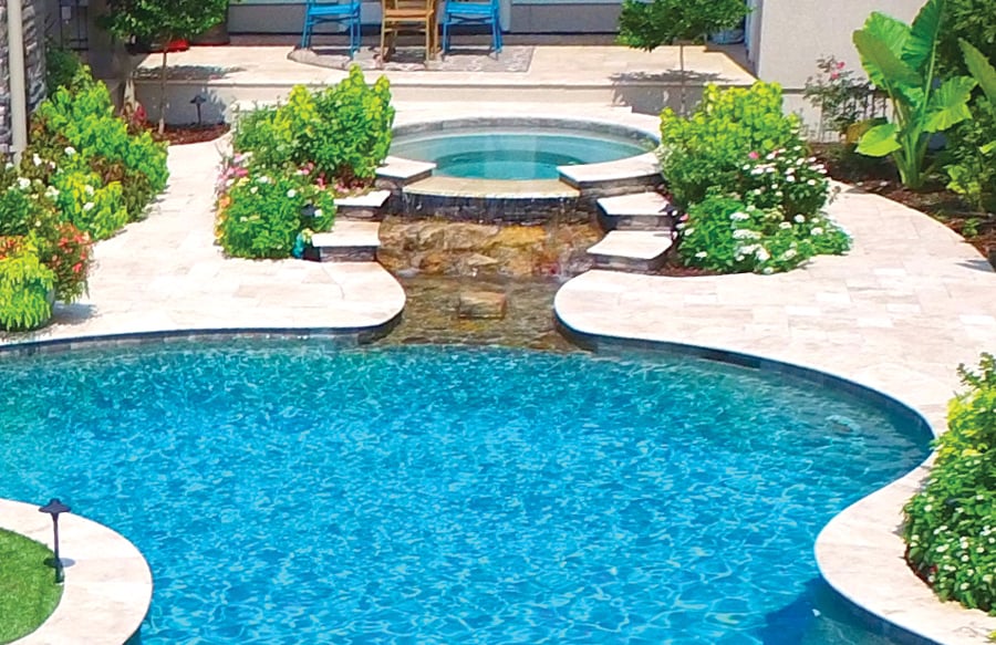 12 Clever Ways for Integrating Stone into Pools—In Photos