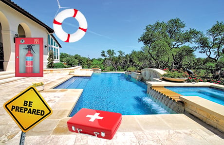 Swimming Pool Safety: Backyard First-Aid Kits and Rescue Equipment