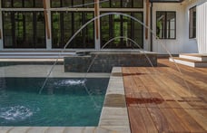  twin-deck-mounted-laminars-on-pool