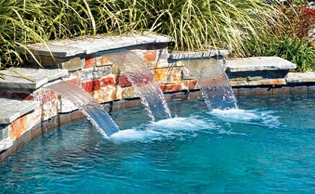 Details about   Pond double cascade waterfall rock pool water feature 