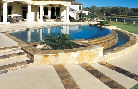 1-Pool-landscaping-custom-planter-boxes