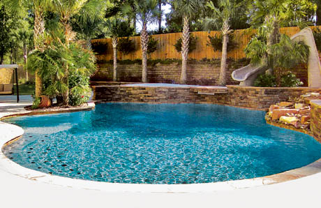 freeform Gunite Pool